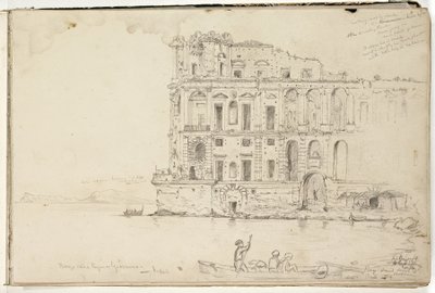 Palazzo della Regina Giovanna, Napoli by Thomas Cole
